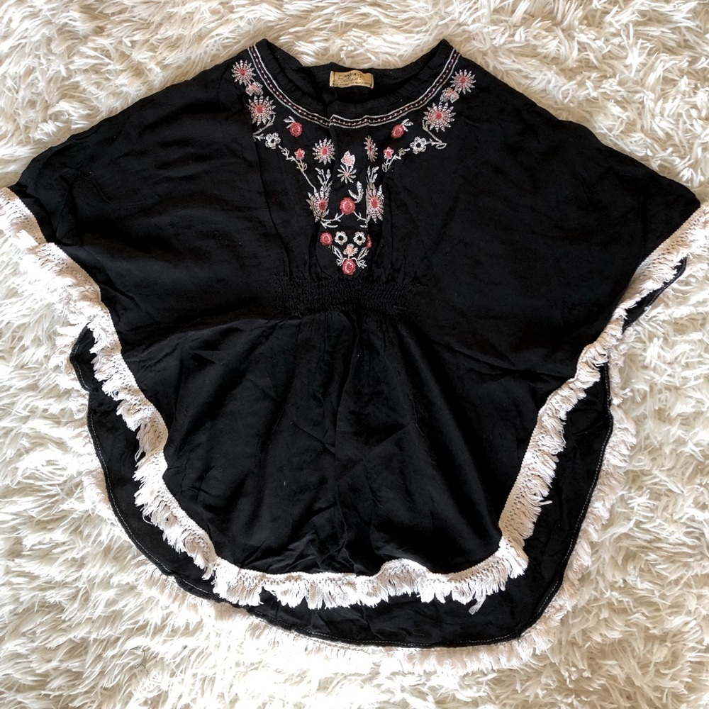M? Embroided Top